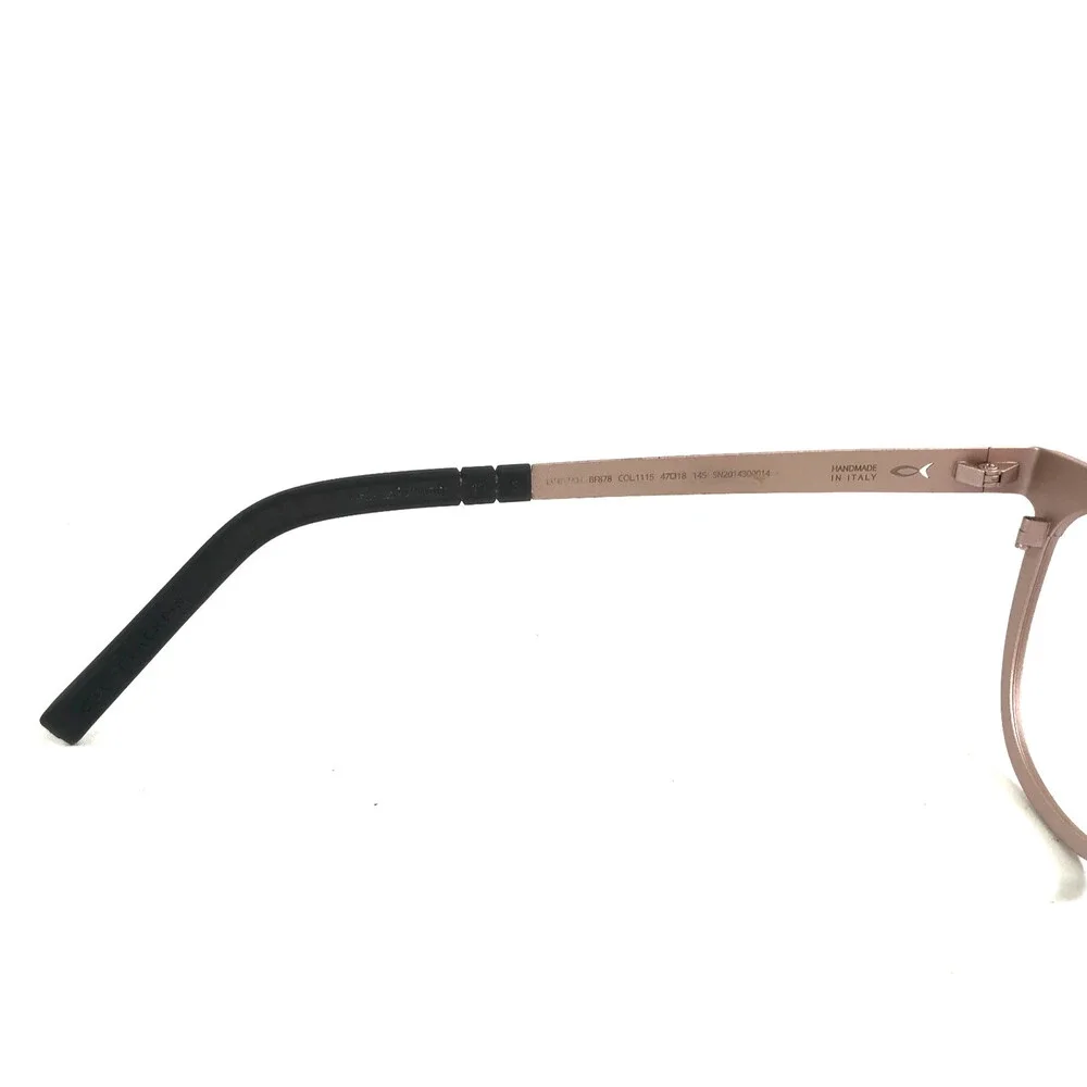 Blackfin Eyeglasses Frames BF878 COL.1115 Red Pink Titanium Cat Eye 47-18-145